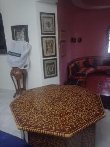 2 bedroom apartment and living room with small terrace