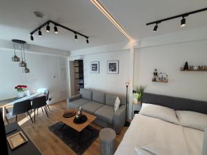 Luxusní studio 22 s exklusivní bufetovou snídaní - novostavba v samotném srdci Harrachova - Privátní parkování zdarma u vlastního venkovního posezení - 150 m od sjezdovky - Smart TV - WiFi - Satelit