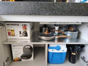 Get By Side - Charmoso flat de alto padrão a passos do mar