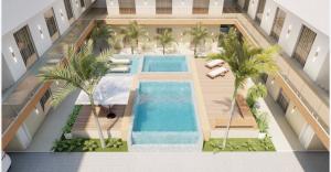 Flat em Barra Grande no Vila Eco Barra com piscina AP 217