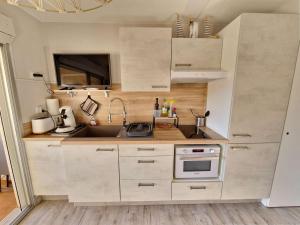 Appartement 2 pièces cabine avec terrasse et parking - FR-1-387-218