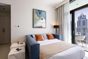 Emaar Burj Crown - 1BR Sea View across from Burj Khalifa, walk to Dubai Mall