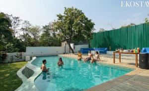 EKO STAY - Solace Villa I Charming Villa close to Candolim Beach