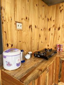 Nhà gỗ nguyên căn 3PN 10Pax WC Private