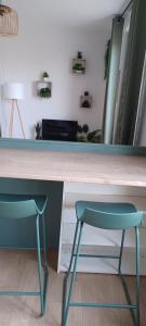 Appartement cosy 2 pieces hyper centre ville Place de la Breche