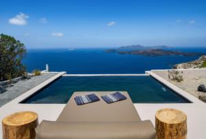 Santo Blue Santorini Caldera View Luxury Houses