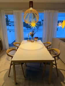 Finnish design villa with outdoor jacuzzi