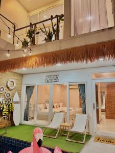 Beach home pool villa bangsaray