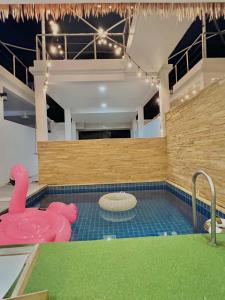 Beach home pool villa bangsaray