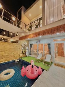 Beach home pool villa bangsaray