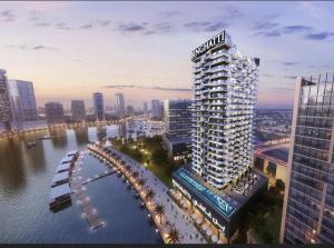Lux Apartment with huge private Lounge I Burj & Canal View