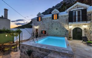 Beautiful Home In Baska Voda With Private Swimming Pool, Can Be Inside Or Outside