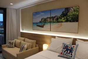 Flat Premium Beach Class Verano Praia Muro Alto