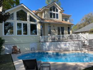 Luxury 4 BR Vacation Home 14 PPL Private Pool & Hot Tub Golf Views Bikes & Beach Gear Free Pool Heat