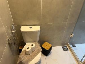 Refúgio náutico na praia de Copacabana