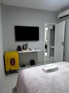 Copacabana New Years Eve view of the fireworks in private terrace