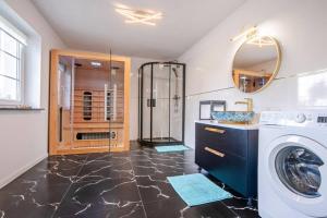 Comfortable house with a swimming pool and sauna