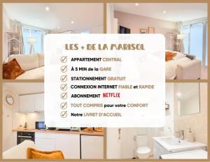 La Marisol - Central, Cozy & 5 min Gare