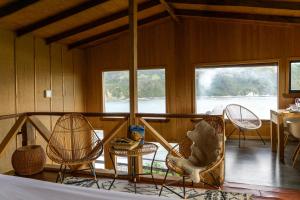 Pumillahue Lodge cabaña matrimonial