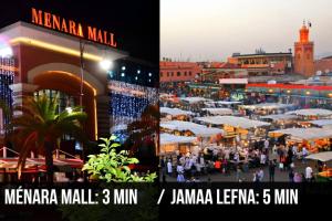 Le Loft Chic Hivernage Piscine & Parking Privé