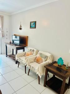 Incrível Apartamento vista mar a poucos passos da praia com 3 dormitórios