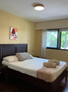 Apartamento con vista al Rio y frente a la playa