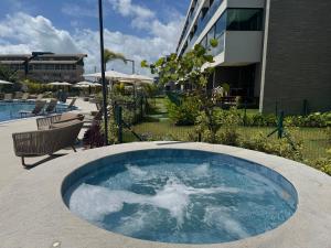 Flat Alto Padrão com 2 quartos em Porto de Galinhas -317 C- Beach Class Summer