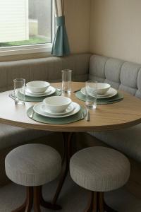 Cozy Caravan at Tower Lawn, Haggerston Castle Perfect Family Getaway