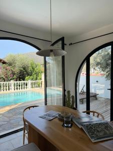 Traditional Kalkan Villa with Private Pool and Gym
