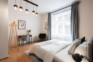 Klidný byt v centru se saunou