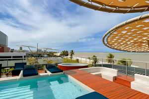 Flat Beira Mar com Vista Praia - Setai Aquamaris