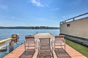 Spacious Lakefront House With a Private Dock