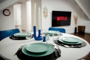 Le Mansardé chaleureux T3 - 2 chambres Netflix WIFI