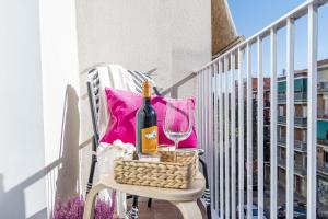 luxury two-room apartment with terrace