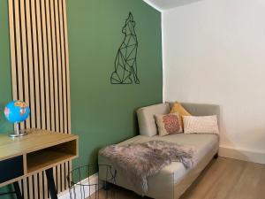 Wolfsrudel - zentrales Motto Apartment