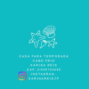 Casa temporada cabo frio