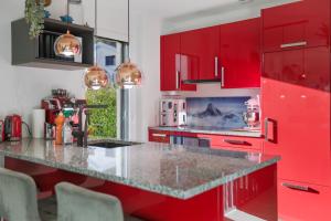 Saillon, maison 5 pers - Terrasse - Parking privé