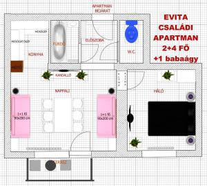 EVITA Apartman 0101 - 1231