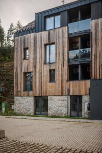 Apartmán Anetta Herlíkovice - 45m2 with balkony near cable car to hill Žalý and ski slope