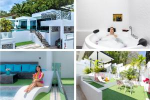 Modern Zen Oasis Villa Style - Pool, Rooftop Views & Playground - All-Inclusive - 4BR-3BA