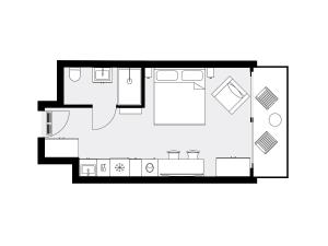 URBAN APARTMENTS GLOBAL PREMIUM, 11th floor, No 14, Free Garage, Self Check-in, No deposit