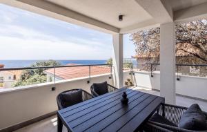 Awesome Apartment In Potomje With House Sea View