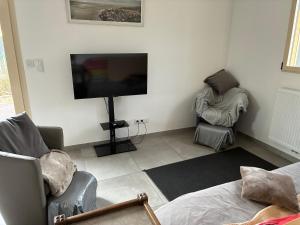 La vue de château, maison neuve en baie de somme