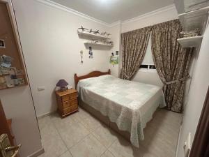 Canarian flat near the wild beach