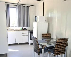 Container Home na Praia do Campeche até 3 pessoas com ar condicionado