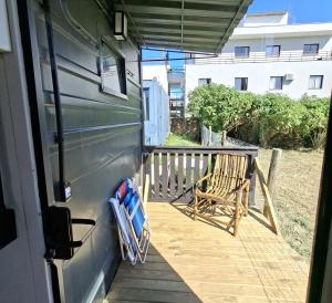 Container Home na Praia do Campeche até 3 pessoas com ar condicionado