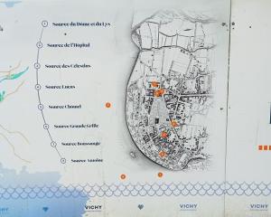 Le Ptit Vincennes à Vichy, appart 3étoiles, climatisé