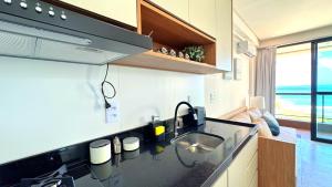 Vista Mar em Porto de Galinhas Studio Moderno com Varandão Privativo