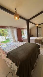 Suite completa com área verde