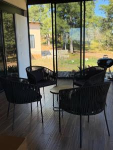 Cábaña bonita vista